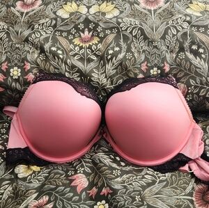 Victoria's Secret Pink With Black Lace